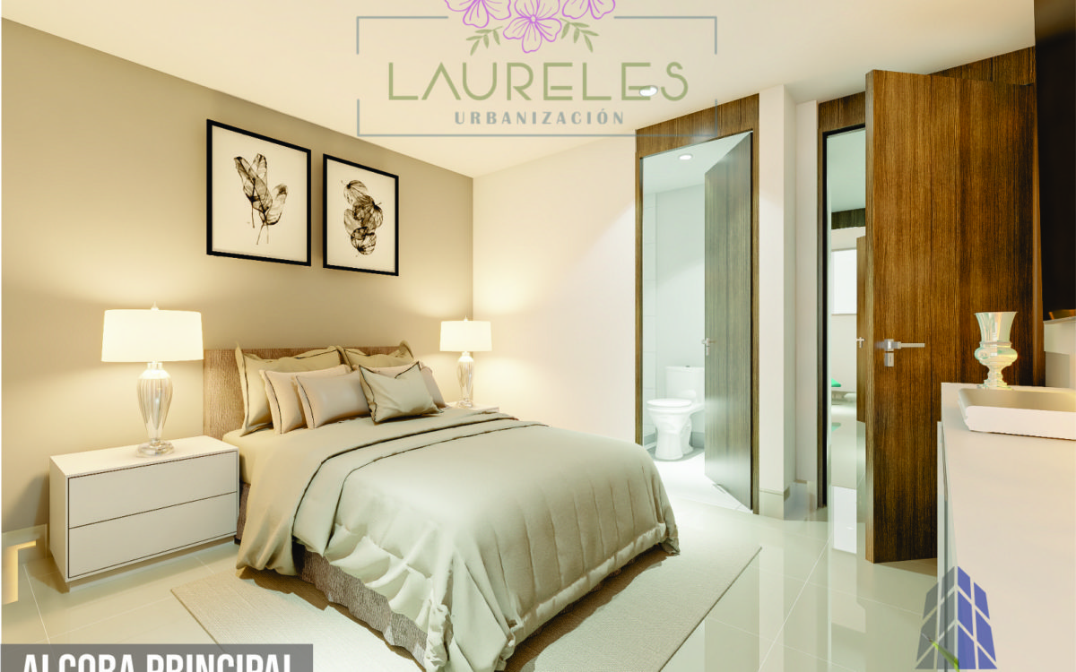 ALCOBA PRINCIPAL - CASAS LAURELES